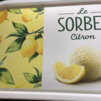 Le sorbet citron
