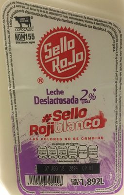 Milk Lactose Free 2% grasa Milk Lactose Free 2% grasa - Image 2