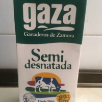 Leche Gaza Semi-desnatada