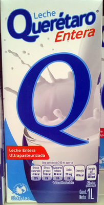 Milk Querétaro Whole Leche Querétaro Entera