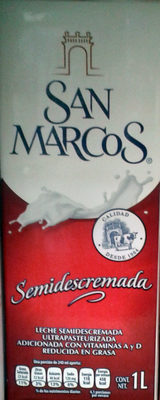 Milk Semidescremada San Marcos Leche Semidescremada San Marcos