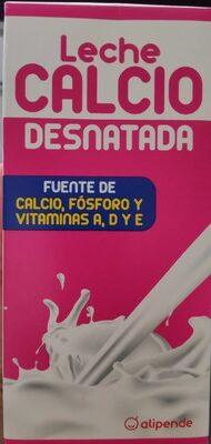 Milk calcio Skimmed Leche calcio desnatada