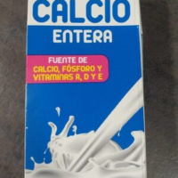 Leche calcio entera