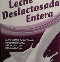 Leche deslactosada entera