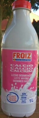 Skimmed Milk calcio Leche desnatada calcio