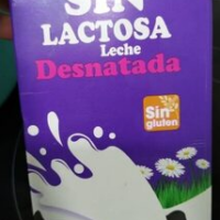 Leche desnatada sin lactosa