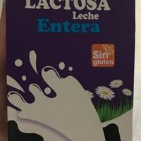 Leche entera sin lactosa