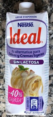 Milk evaporada without Lactose Leche evaporada SIN Lactosa
