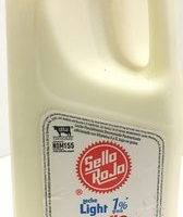 Leche light 1 % grasa.