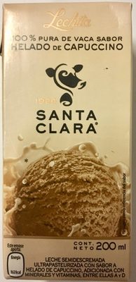 Milk Flavor helado from Capuchino Leche sabor helado de capuchino