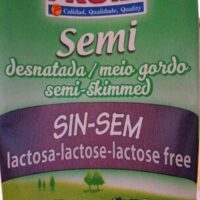 Leche semi sin lactosa