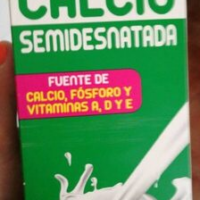 Leche semidesnatada
