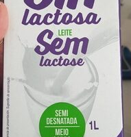 Leche sin lactosa semi desnatada