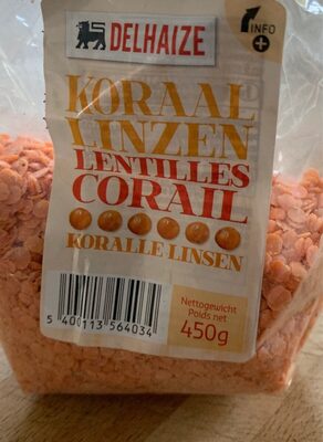 Lentilles corail Lentilles corail