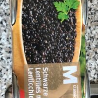 Lentilles noires