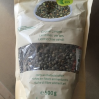 Lentilles vertes