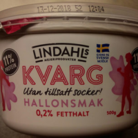 Lindahls Kvarg Hallonsmak
