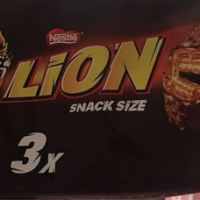 Lion snaks size