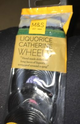 Liquorice Catherine Wheels Liquorice Catherine Wheels