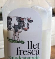 Llet fresca semidesnatada