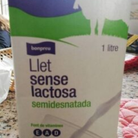 Llet sense lactosa