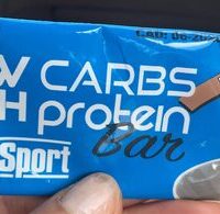 Low carbs hight protein bar