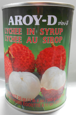 Lychee Syrup Lychee au sirop