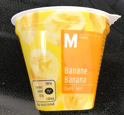 M Classic Quark Bananas M Classic Quark Banane