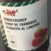 M budget Himbeersirup