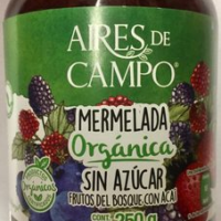 MERMELADA ORGANICA SIN AZUCAR
