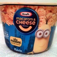 Macaroni & cheese dinner - minions