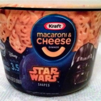 Macaroni & cheese dinner - star wars