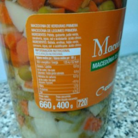 Macedonia de legumbres