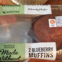 Made Without Wheat Blueberry Muffins