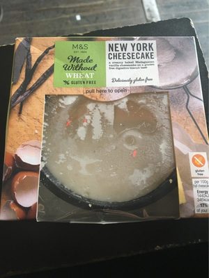Made without Wheat New York Cheesecake Made Without Wheat New York Cheesecake