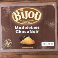 Madeleines Choco Noir Madeleines Choco Noir