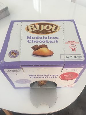 Madeleines Chocolate Madeleines Chocolat