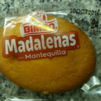 Magdalenas con mantequilla