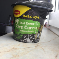 Magic Asia Thai Green Rice Curry mit Jasminreis