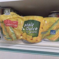 Maiz dulce en grano