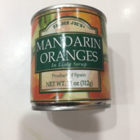 Mandarin Oranges In Light Syrup
