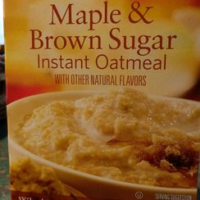 Maple & Brown Sugar Instant Oatmeal
