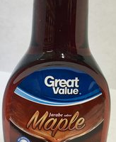 Maple jarabe sabor
