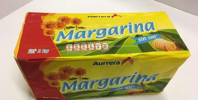 Margarina without Salt Aurrera Margarina sin sal Aurrera