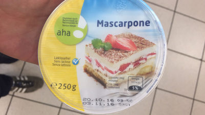 Mascarpone Lactose Free Mascarpone Sans lactose