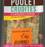 Maxi poulet crudités