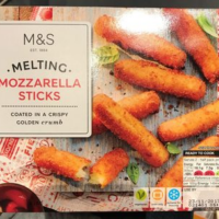 Melting mozzarela Sticks