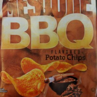 Mesquite BBQ flavored potato chips