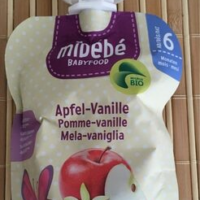 Mibébé pommes vanille