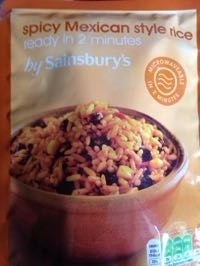 Microwave Mexican rice Microwave Mexican rice